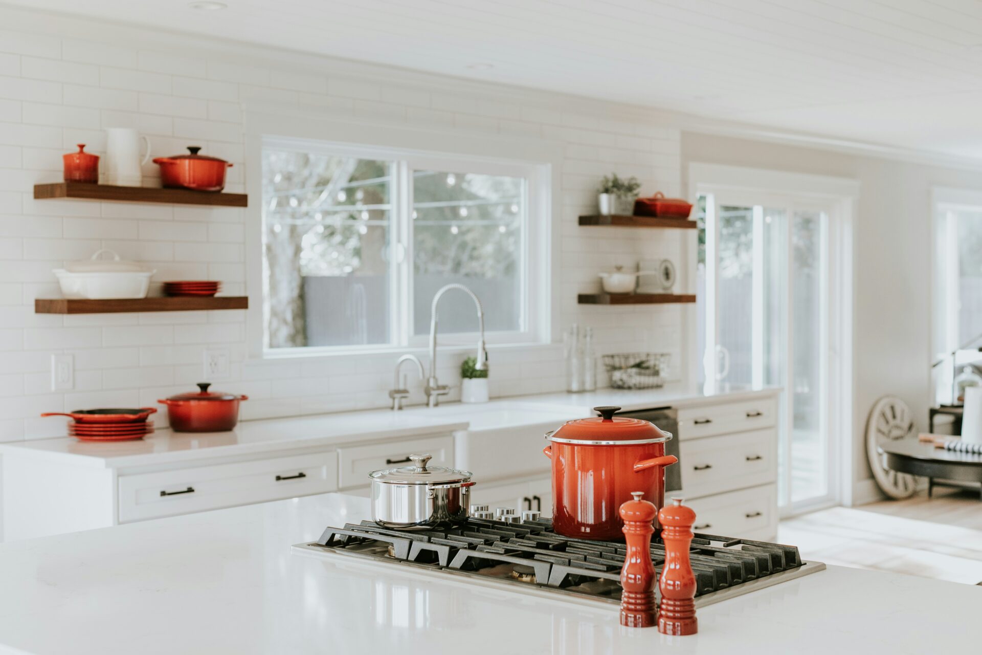 Renovated bright kitchen